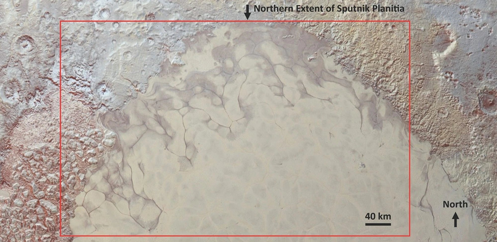 Исследование SwRI выявило доказательства недавнего потока жидкого азота на Плутоне