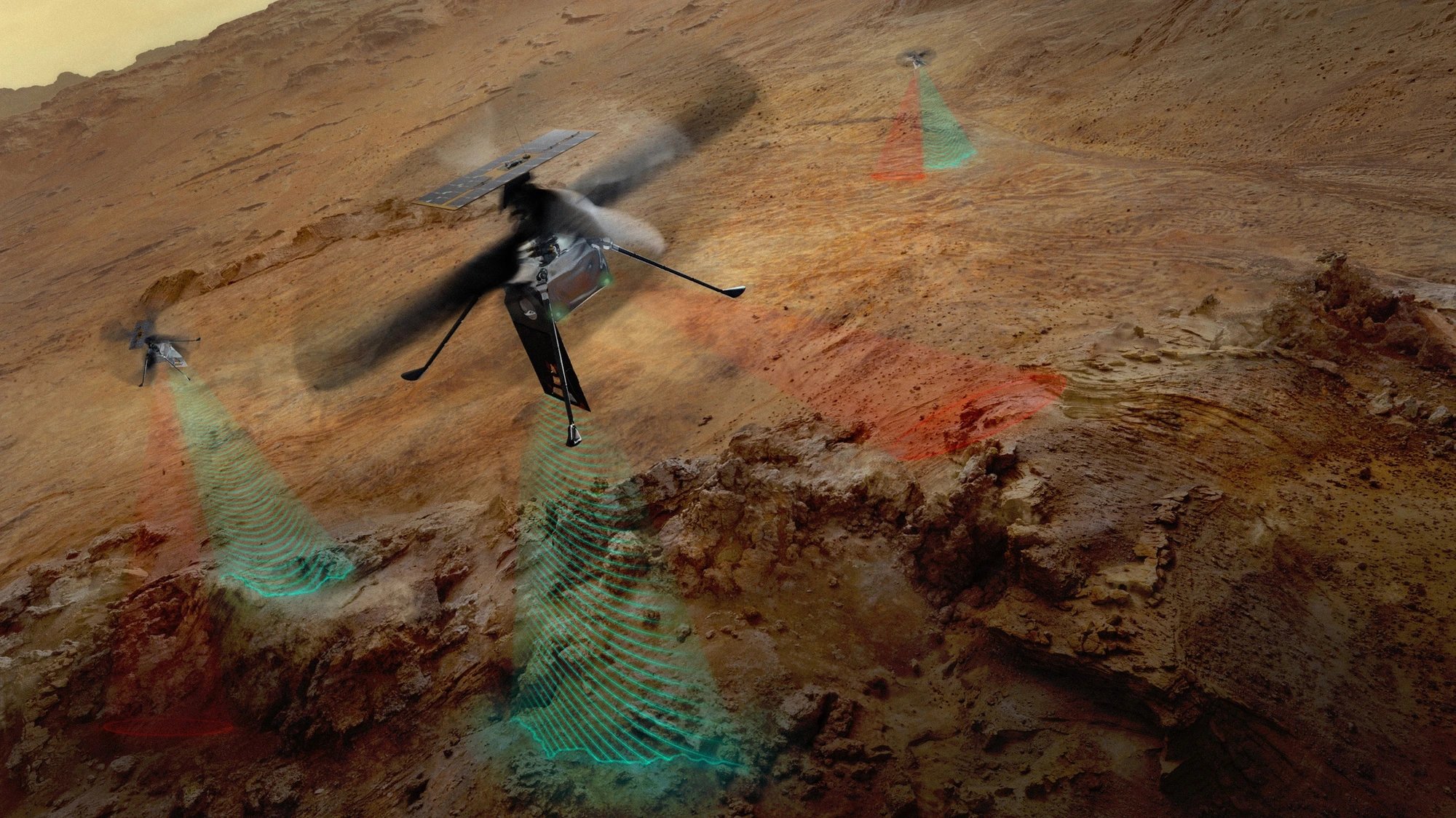 NASA и AeroVironment продвигают разработку марсианских вертолётов SkyFall